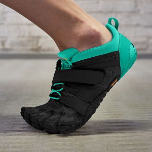 Vibram V-Train 2.0 Black/Green Womens Training Shoes | India-812576